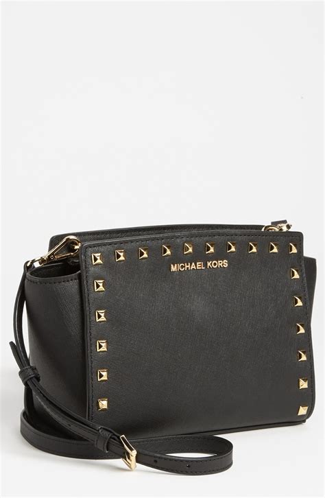 michael kors black selma bag small|Michael Kors selma crossbody.